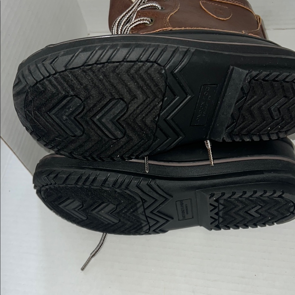 London Fog Kids' Brown and Black Winter Boots - Picture 6 of 7